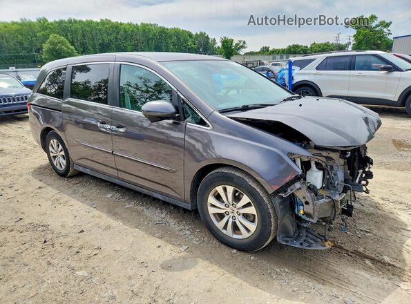 5FNRL5H36HB012905 2017 HONDA ODYSSEY Серый Передняя правая четверть