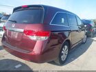 2017 Honda Odyssey Ex Темно-бордовый vin: 5FNRL5H46HB021208
