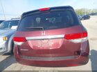 2017 Honda Odyssey Ex Темно-бордовый vin: 5FNRL5H46HB021208