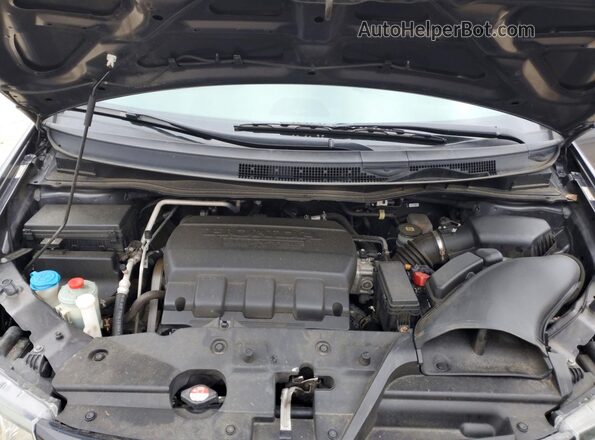 5FNRL5H47HB006040 2017 HONDA ODYSSEY Gray ძრავის განყოფილების ხედი