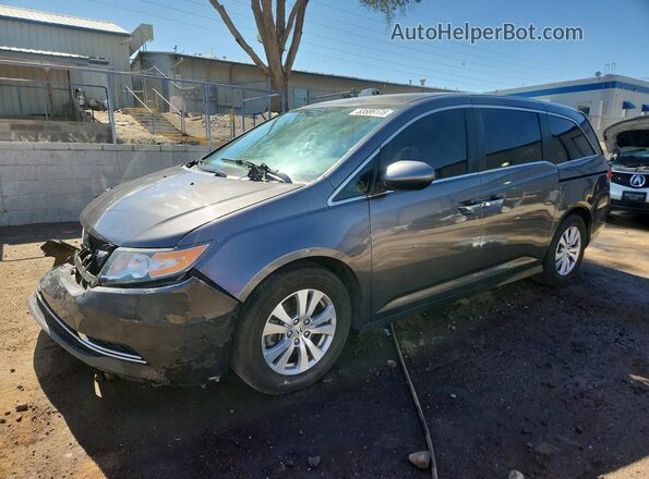 5FNRL5H48GB072966 2016 HONDA ODYSSEY Угольный Передняя левая четверть