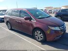 2017 Honda Odyssey Ex Burgundy vin: 5FNRL5H4XHB017792
