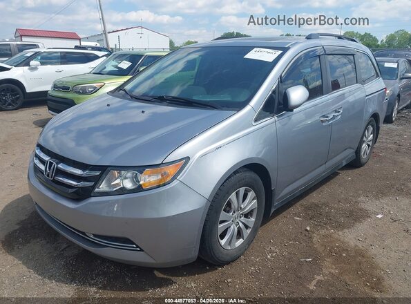 5FNRL5H62GB067702 2016 HONDA ODYSSEY Серебряный Передняя левая четверть