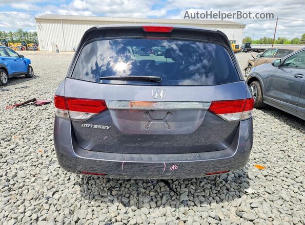 5FNRL5H62HB014676 2017 HONDA ODYSSEY Gray Вид ззаду
