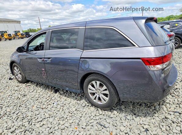 5FNRL5H62HB014676 2017 HONDA ODYSSEY Gray Задня ліва чверть