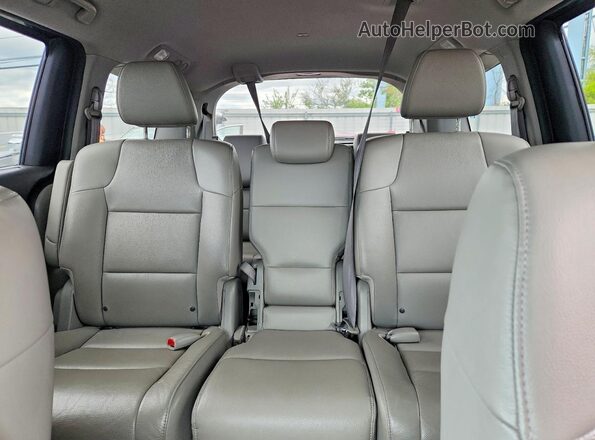 5FNRL5H62HB014676 2017 HONDA ODYSSEY Gray Вид задніх сидінь
