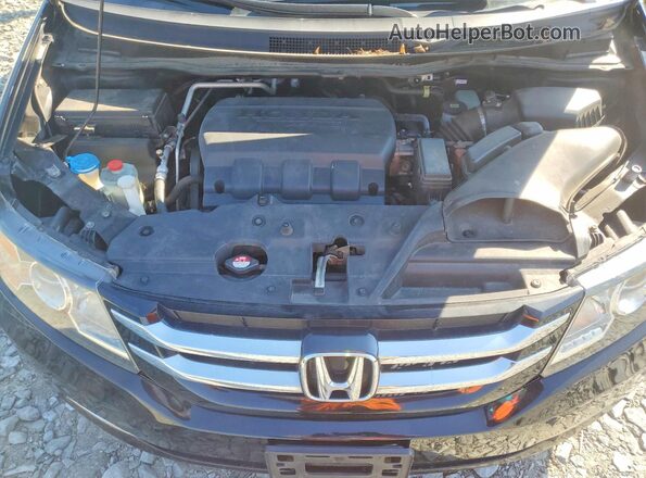 5FNRL5H63GB167792 2016 HONDA ODYSSEY Black Widok komory silnika
