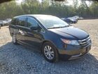 2016 Honda Odyssey Exl Black vin: 5FNRL5H63GB167792