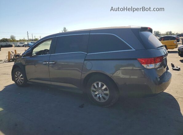 5FNRL5H63HB011477 2017 HONDA ODYSSEY Серый Задняя левая четверть