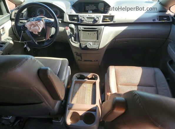 5FNRL5H63HB011477 2017 HONDA ODYSSEY Серый Вид панели приборов