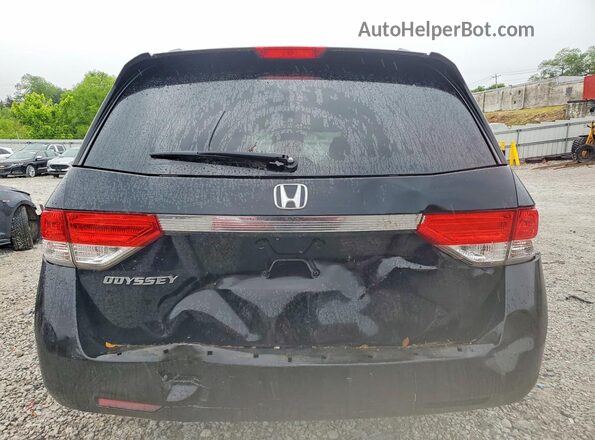 5FNRL5H63HB012046 2017 HONDA ODYSSEY Черный Вид сзади