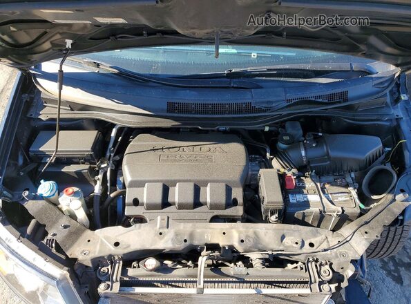 5FNRL5H64HB024514 2017 HONDA ODYSSEY Black Вид підкапотного простору