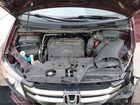 2017 Honda Odyssey Ex-l Темно-бордовый vin: 5FNRL5H65HB015014