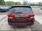2017 Honda Odyssey Ex-l Темно-бордовый vin: 5FNRL5H65HB015014