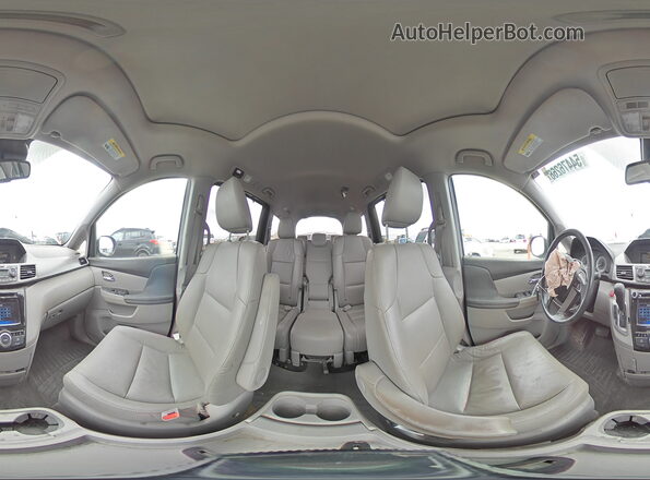5FNRL5H68GB120158 2016 HONDA ODYSSEY Silver Widok wnętrza 360 stopni