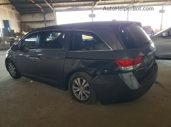 5FNRL5H68HB008817 2017 HONDA ODYSSEY Серый Задняя левая четверть