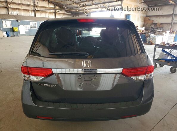 5FNRL5H68HB008817 2017 HONDA ODYSSEY Серый Вид сзади