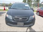 2017 Honda Odyssey Ex-l Черный vin: 5FNRL5H6XHB018877