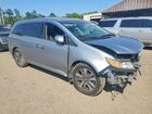 2017 Honda Odyssey Touring Silver vin: 5FNRL5H97HB005367