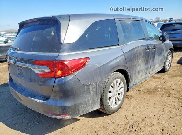5FNRL6H20KB126130 2019 HONDA ODYSSEY Gray Задня права чверть