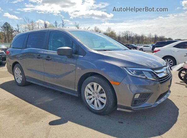 5FNRL6H23LB062702 2020 HONDA ODYSSEY Серый Передняя правая четверть