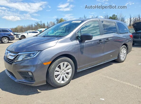 5FNRL6H23LB062702 2020 HONDA ODYSSEY Серый Передняя левая четверть