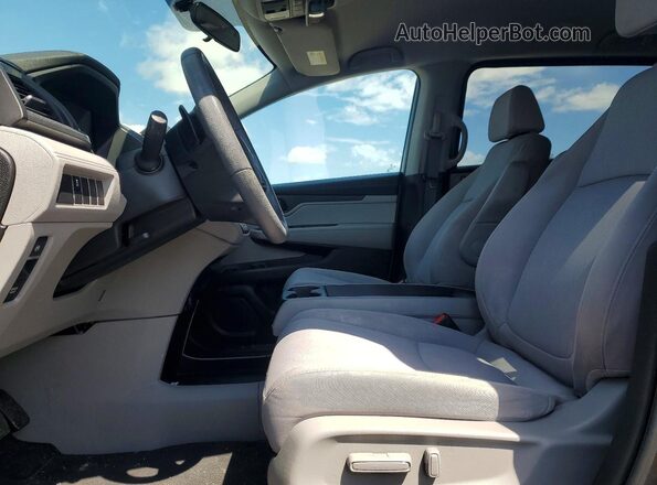 5FNRL6H23LB062702 2020 HONDA ODYSSEY Серый Вид салона спереди