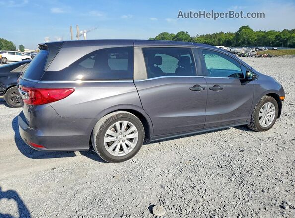5FNRL6H29JB095829 2018 HONDA ODYSSEY Угольный Задняя правая четверть
