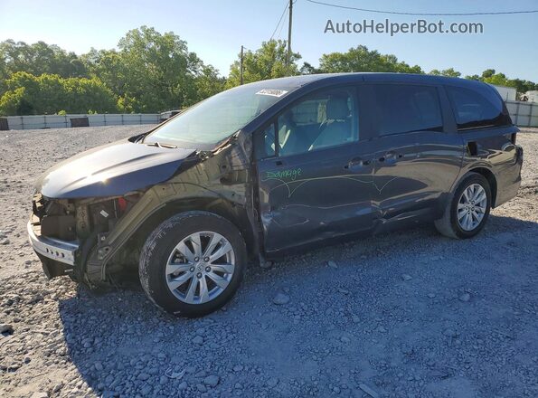 5FNRL6H29JB095829 2018 HONDA ODYSSEY Угольный Передняя левая четверть