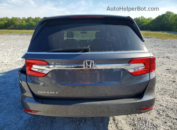 5FNRL6H29JB095829 2018 HONDA ODYSSEY Угольный Вид сзади