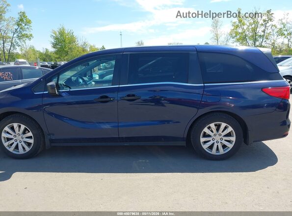 5FNRL6H29KB124117 2019 HONDA ODYSSEY Blue Панорамний вид салону 360°