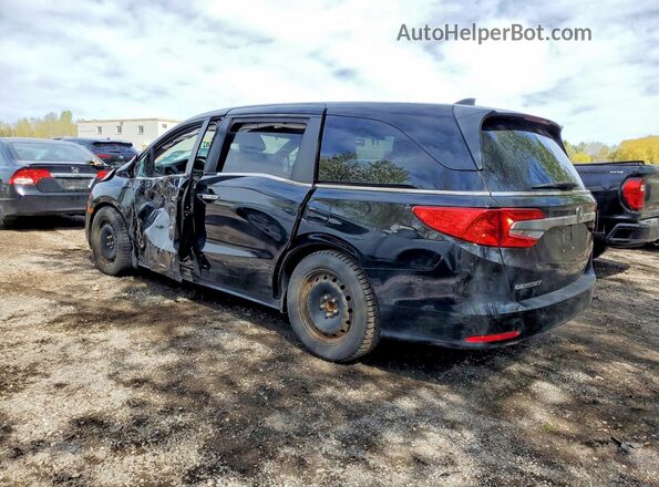 5FNRL6H41LB500716 2020 HONDA ODYSSEY Black Задня ліва чверть
