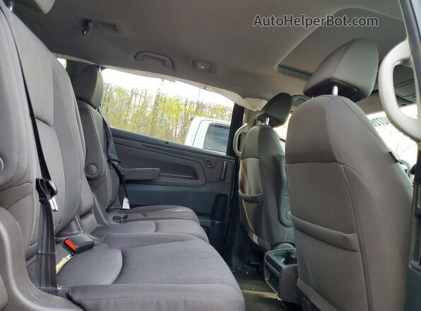 5FNRL6H41LB500716 2020 HONDA ODYSSEY Black Вид задньої частини салону