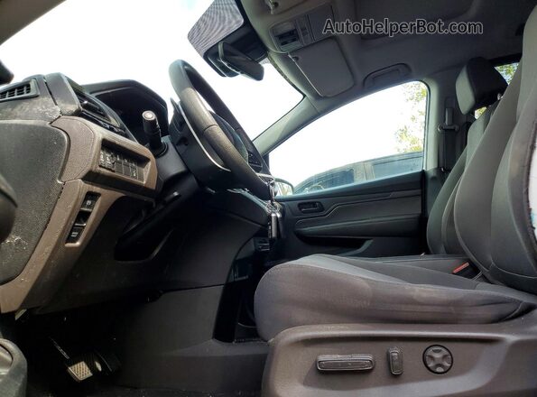 5FNRL6H41LB500716 2020 HONDA ODYSSEY Black Вид салону спереду