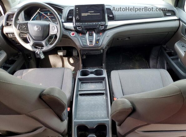 5FNRL6H41LB500716 2020 HONDA ODYSSEY Black Вид панелі приладів