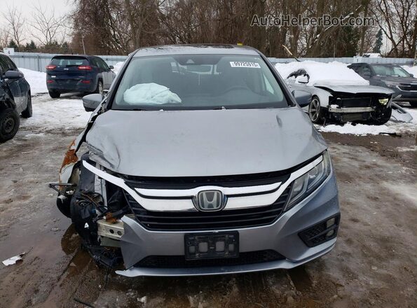 5FNRL6H46KB514139 2019 HONDA ODYSSEY Gray Front view
