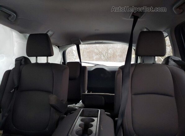 5FNRL6H46KB514139 2019 HONDA ODYSSEY Gray Rear seats view