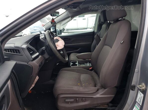 5FNRL6H46KB514139 2019 HONDA ODYSSEY Gray Front interior view