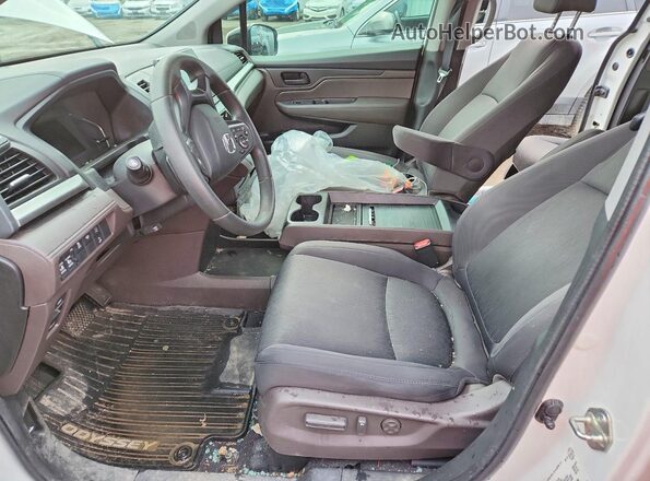 5FNRL6H49LB500754 2020 HONDA ODYSSEY White Vista interior delantera