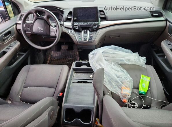 5FNRL6H49LB500754 2020 HONDA ODYSSEY White Vista del salpicadero