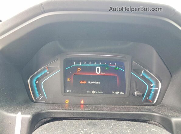 5FNRL6H50KB080776 2019 HONDA ODYSSEY Желто-коричневый Вид щитка приборов