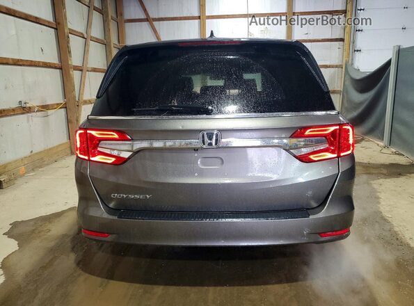5FNRL6H50KB080776 2019 HONDA ODYSSEY Желто-коричневый Вид сзади