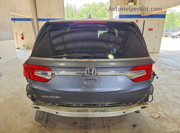 5FNRL6H51KB085517 2019 HONDA ODYSSEY Gray Rear view