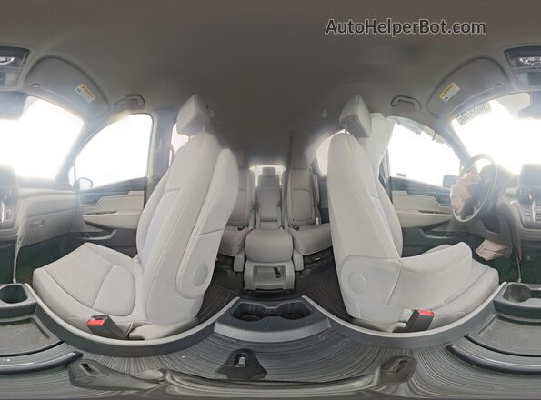 5FNRL6H51KB124106 2019 HONDA ODYSSEY Blue Vista interior de 360 grados