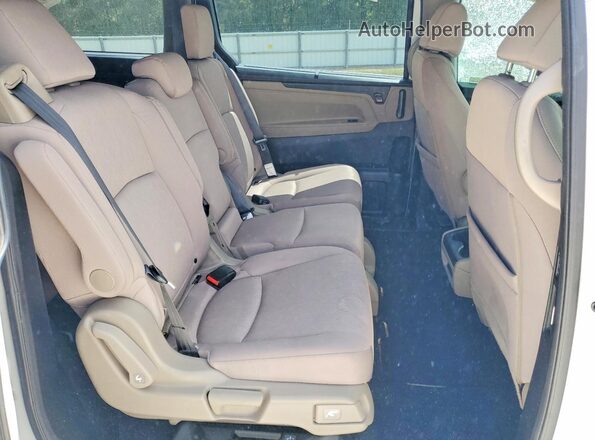 5FNRL6H52MB032893 2021 HONDA ODYSSEY White Vista interior trasera