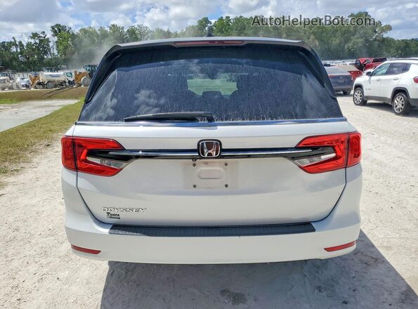 5FNRL6H52MB032893 2021 HONDA ODYSSEY White Vista trasera