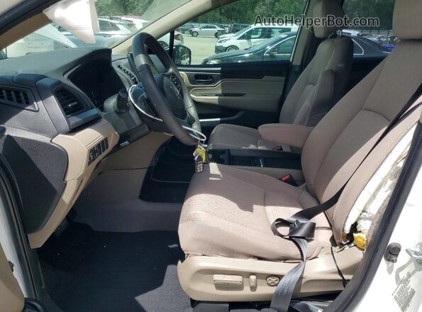 5FNRL6H52MB032893 2021 HONDA ODYSSEY White Vista interior delantera