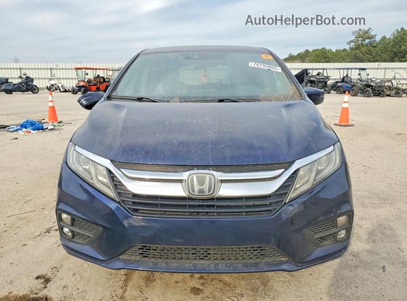 5FNRL6H54KB022170 2019 HONDA ODYSSEY Синий Вид спереди
