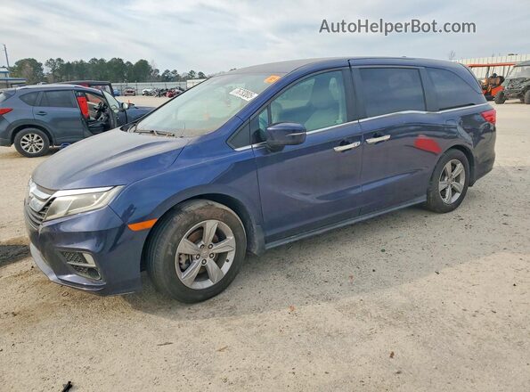5FNRL6H54KB022170 2019 HONDA ODYSSEY Синий Передняя левая четверть