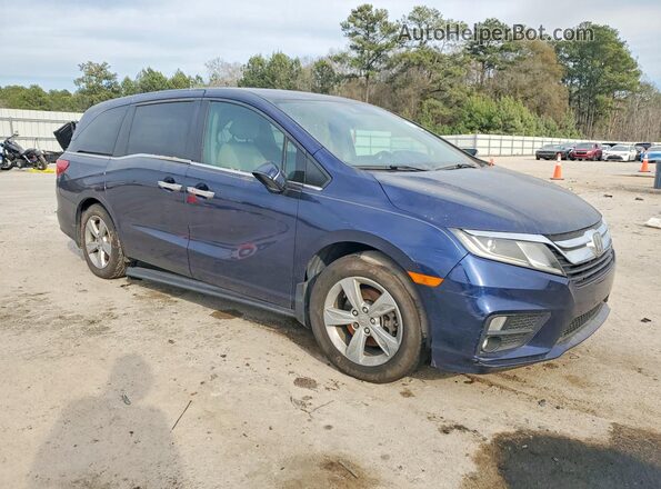 5FNRL6H54KB022170 2019 HONDA ODYSSEY Синий Передняя правая четверть